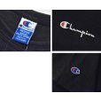 画像2: 【〜90's】【USA製】【ビンテージ】【チャンピオン】【Champion】胸ロゴプリント【黒】【プリントTシャツ】【サイズM】<br> (2)