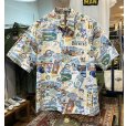 画像1: 【REYN SPOONER】【レインスプーナー】【MLB】野球 Milwaukee BREWERS ミルウォーキー・ブルワーズ メジャーリーグ【アロハシャツ】半袖シャツ【サイズL】 <br> (1)