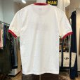 画像3: 90's【USA製】ビンテージ【ジャージーズ】【JERZEES】MARKLIN 汽車【白ｘ赤】【リンガーＴシャツ】【サイズＸＬ】<br> (3)