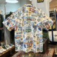 画像3: 【REYN SPOONER】【レインスプーナー】【MLB】野球 Milwaukee BREWERS ミルウォーキー・ブルワーズ メジャーリーグ【アロハシャツ】半袖シャツ【サイズL】 <br> (3)