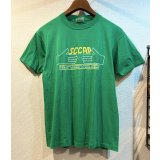 【~90's】【USA製】【ビンテージ】【Hanes】ヘインズ【SCCAP】緑【Tシャツ】【サイズL】 