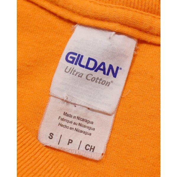 画像2: 【GILDAN】【ギルダン】PHESANTS foever【キジ】鳥 オレンジ【Tシャツ】【サイズＳ】 