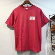 画像1: 【80's】【USA製】【ビンテージ】【チャンピオン】【Champion】STC【赤】【Tシャツ】【サイズL】<br> (1)