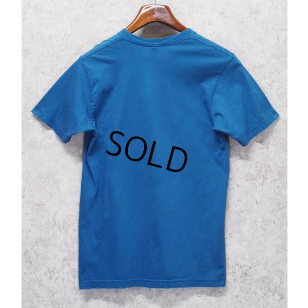 画像3: 【USA製】ビンテージ【american apparel】【青】【Me without You】【キツネ】Tシャツ【サイズM】 