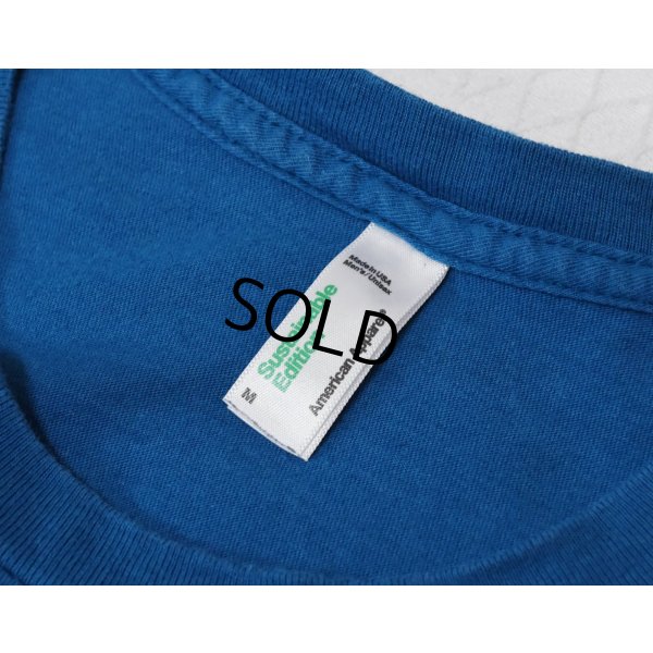 画像2: 【USA製】ビンテージ【american apparel】【青】【Me without You】【キツネ】Tシャツ【サイズM】 