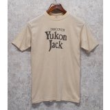 【80's~】【USA製】【ビンテージ】【Bantam】バンタム【ベージュ】【DISCOVER YUKON JACK】【Tシャツ】【サイズL】 