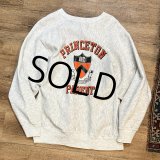 USA製【ビンテージ】【prinston parent】【プリンストン】【グレー】【カレッジ】【スウェット】【サイズＬ】 