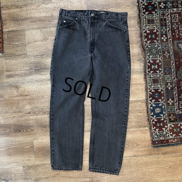 画像3: 90's【ビンテージ】【LEVI'S】【リーバイス５０５】505【黒】【デニムパンツ】ブラックデニム【36×30】 