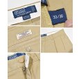 画像2: 【ラルフローレン】POLO RALPH LAUREN【ANDREW PANT】アンドリューパンツ【ベージュ】２タック【コットンパンツ】【33×30】<br> (2)