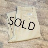 【ラルフローレン】POLO RALPH LAUREN【ANDREW PANT】アンドリューパンツ【ベージュ】２タック【コットンパンツ】【33×30】 