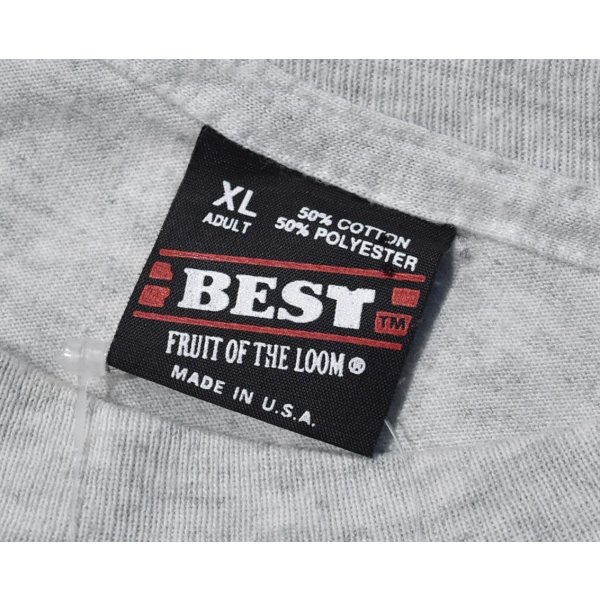画像2: 90's【USA製】ビンテージ【SCREEN STARS】スクリーンスターズ シングルステッチ【D.A.R.E.】グレー【Tシャツ】【サイズXL】 