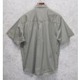 画像4: 90's~ ビンテージ【エディーバウアー】【Eddie Bauer】【カーキ】【無地】コットン【半袖シャツ】【BDシャツ】【サイズM】<br> (4)
