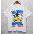 画像1: 90's ビンテージ【GUS MACKER】【TOILET BOWL CHAMPS】白【 Tシャツ】【サイズXL】<br> (1)
