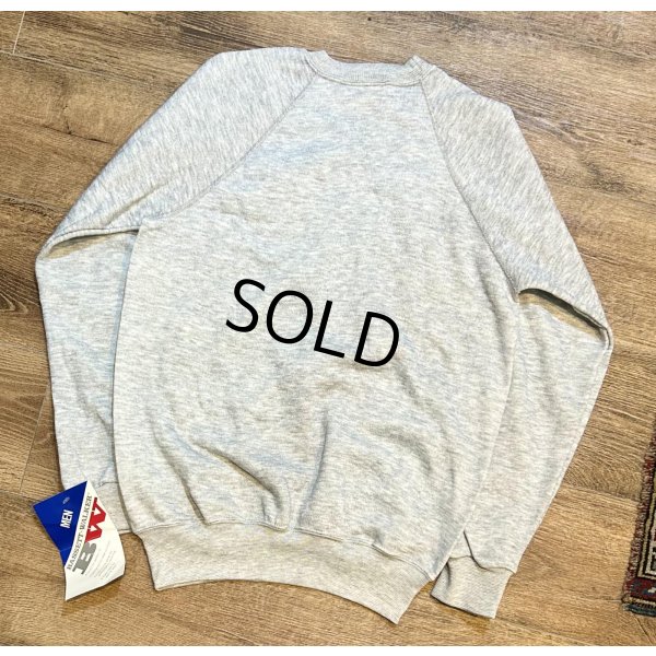 画像3: デッドストック【USA製】BW【BASSETT-WALKER】バセットウォーカー ビンテージ グレー【無地】スウェット サイズL 