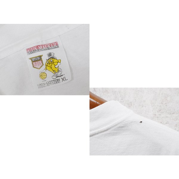 画像2: 90's ビンテージ【GUS MACKER】【TOILET BOWL CHAMPS】白【 Tシャツ】【サイズXL】 