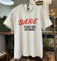90's【USA製】ビンテージ【SCREEN STARS】スクリーンスターズ シングルステッチ【D.A.R.E.】グレー【Tシャツ】【サイズXL】 