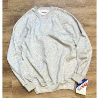 デッドストック【USA製】BW【BASSETT-WALKER】バセットウォーカー ビンテージ グレー【無地】スウェット サイズL 