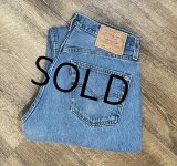 90's【ビンテージ】【USA製】【LEVI'S】【リーバイス】【501】【デニムパンツ】【34×30】 