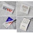 画像2: デッドストック【USA製】BW【BASSETT-WALKER】バセットウォーカー ビンテージ グレー【無地】スウェット サイズL<br> (2)