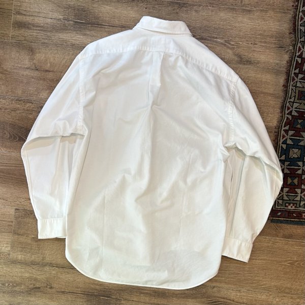 画像3: 90’s【ビンテージ】【RALPH LAUREN】【ラルフローレン】【Big Shirt】【白】コットン【ボタンダウンシャツ】【サイズM】 