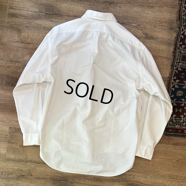 画像3: 90’s【ビンテージ】【RALPH LAUREN】【ラルフローレン】【Big Shirt】【白】コットン【ボタンダウンシャツ】【サイズM】 