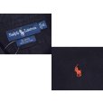 画像2: ビンテージ 【POLO RALPH LAUREN】【ポロラルフローレン】BLAKE【黒】【無地】コットン【ボタンダウンシャツ】【サイズXL】<br> (2)