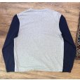 画像3: 00's~【J.crew】【Ｊクルー】【グレーｘ袖紺】【ロンT】【サイズL】<br> (3)