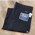 画像1: 未使用品!!【ラルフローレン】POLO RALPH LAUREN【ANDREW PANT】アンドリューパンツ【黒】２タック【コットンパンツ】【38×30】<br> (1)