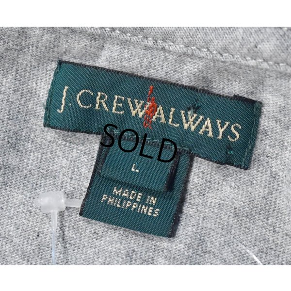 画像2: 00's~【J.crew】【Ｊクルー】【グレーｘ袖紺】【ロンT】【サイズL】 