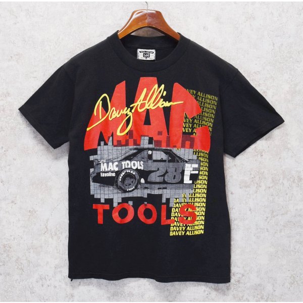 画像1: 90's~【USA製】【ビンテージ】【Lee】リー【MAC TOOLS】マックツルーズ【黒】【プリント】【Tシャツ】【サイズM】 