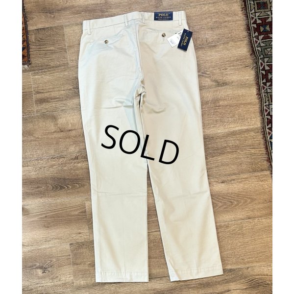 画像4: 未使用品【ラルフローレン】POLO RALPH LAUREN【ビンテージ】【ベージュ】【STRETCH CLASSIC FIT】【コットンパンツ】【33ｘ32】 