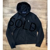 RALPH LAUREN【ラルフローレン】ビンテージ【黒】フルジップパーカー【サイズS】 