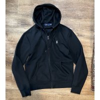 RALPH LAUREN【ラルフローレン】ビンテージ【黒】フルジップパーカー【サイズS】 