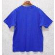 画像3: 90’s【USA製】【Russell】【ラッセル】ブルー【青】無地【コットン】ポケット付き【Tシャツ】【サイズL】<br> (3)