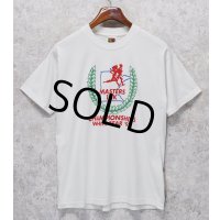 90's【USA製】 ビンテージ【FRUIT OF THE LOOM 】フルーツオブザルーム【MASTERS 15K】【白】【 Tシャツ】【サイズL】 
