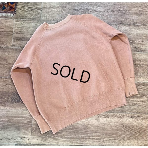 画像3: 60's~【ビンテージ】【WJC】【フロッキープリント】【山吹色】【スウェット】【サイズM程度】 