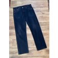 画像3: 90's【ビンテージ】【LEVI'S】【リーバイス】【501】ブラック 黒【ボタンフライ】【デニムパンツ】後染め【34×30】<br> (3)