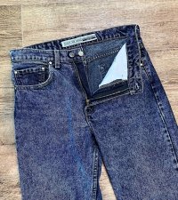 90's【ビンテージ】【USA製】【LEVI'S】リーバイス【シルバータブ】５１２【512】【デニムパンツ】32ｘ30 