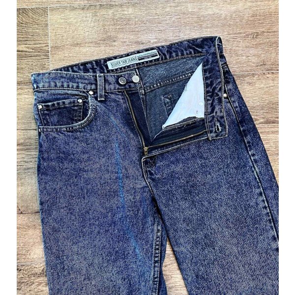 画像1: 90's【ビンテージ】【USA製】【LEVI'S】リーバイス【シルバータブ】５１２【512】【デニムパンツ】32ｘ30 