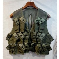 【デッドストック】80's【USA製】【ビンテージ】【米軍実物】【AMMUNITION CARRYING VEST】【グレネードベスト】【サイズS】 