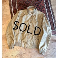 80's~【USA製】【ビンテージ】【ＬＬビーン】【L.L.bean】【G-8】【シャンパンゴールド】【WEPジャケット】フライトジャケット【US44-Long】 