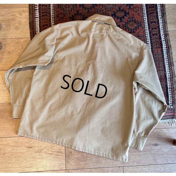 画像3: ビンテージ【HUDSON BAY】ハドソンズ・ベイ【ライトブラウン】【4ポケット】【エポレット付き】【ブルゾン】フルジップアップジャケット【サイズL程度】 