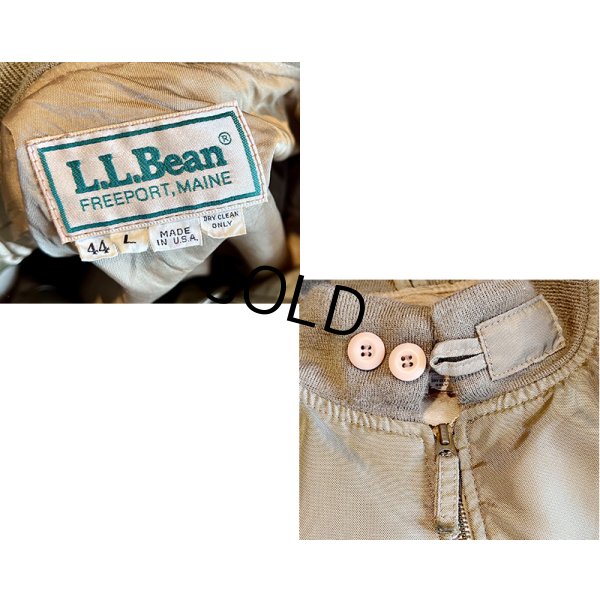 画像2: 80's~【USA製】【ビンテージ】【ＬＬビーン】【L.L.bean】【G-8】【シャンパンゴールド】【WEPジャケット】フライトジャケット【US44-Long】 