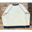 画像5: 【パタゴニア】patagonia【リバーシブル・シアーリング・クルー】白ｘ紺 フリースｘスウェット【サイズXL程度】 