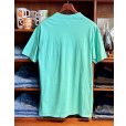 画像3:  デッドストック 90's【USA製】Wear Guard ウェアガード【ビンテージ】ライムグリーン 胸ポケット 無地 【Tシャツ】【サイズＬ】<br> (3)