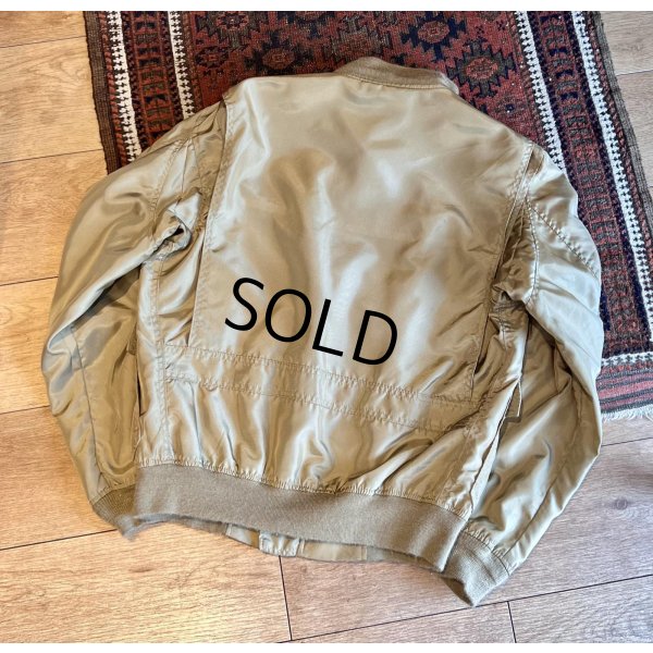 画像3: 80's~【USA製】【ビンテージ】【ＬＬビーン】【L.L.bean】【G-8】【シャンパンゴールド】【WEPジャケット】フライトジャケット【US44-Long】 