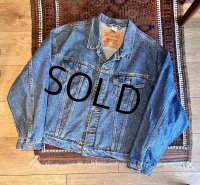 90’s 【ビンテージ】USA製【リーバイス】【LEVIS】【70598 4891】【デカパッチ】【Gジャン】デニムジャケット【サイズXL】 