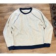 画像1: 【パタゴニア】patagonia【リバーシブル・シアーリング・クルー】白ｘ紺 フリースｘスウェット【サイズXL程度】<br> (1)