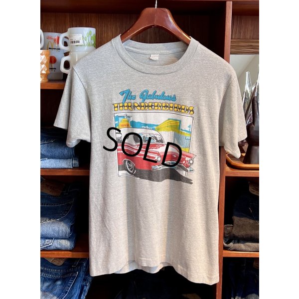 画像1: 80's USA製 ビンテージ【ファビュラスサンダーバーズ】The Fabulous Thunderbirds【グレー】【 ロックTシャツ】【バンドTシャツ】【サイズM程度】 