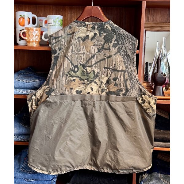 画像3: 【ビンテージ】【Northwest territory mossy oak】【リアルツリーカモ】カモ柄【ハンティングベスト】【サイズXL】 